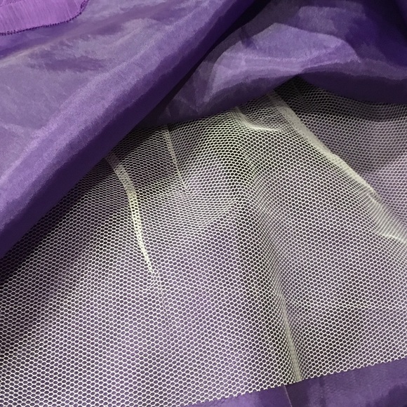 🥳🤗HP🥳 Girl’s Purple Chiffon Dress - Picture 5 of 7